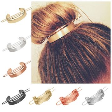 Buy Wholesale China Original Design Alloy Round Top Hairpin Bun Cage  Minimalist Bun Holder Cage Hair Stick Girl Hair Acc & Hair Jewelry at USD   | Global Sources