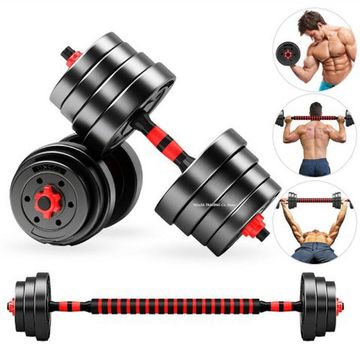 20KG Dumbbells Set Gym Dumbells Weights Biceps Workout Exercise Training Fitness 