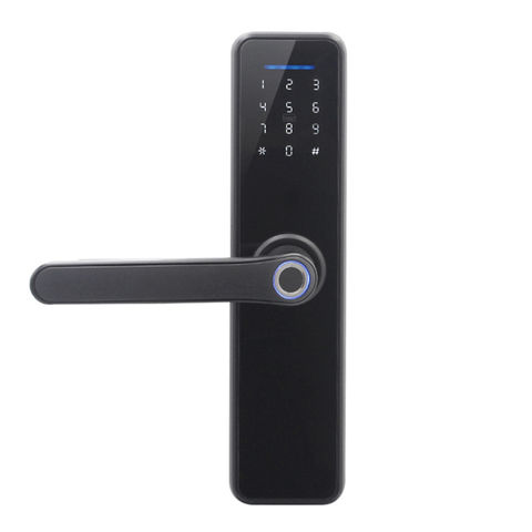 Buy Wholesale China Tuya Wifi App Smart Door Lock Fingerprint Handle ...