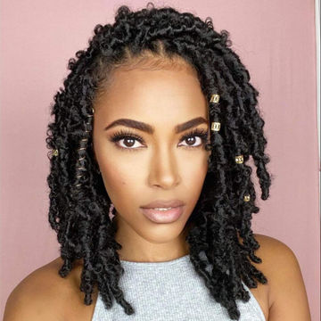 Buy China Wholesale Butterfly Locs Crochet Braid Hair 12 Inch 1 Pack  Pre-looped Distressed Locs Crochet Braids Kanekalon & Crochet Braid $2.99