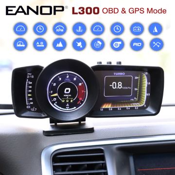 2021 Eanop Hud L300 Obd2 Display Head Up Display Obdii Scanner