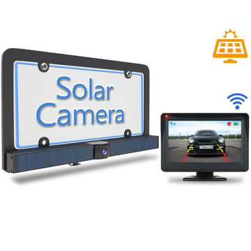 Buy Wholesale China 4.3inch Car Monitor With Wireless Camera Solar Power  Rearview Camera System For Us Car & Wireless Camera Solar Power System at  USD 69