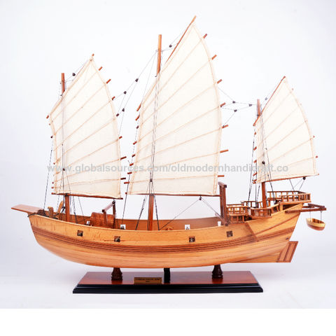 Buy Wholesale Vietnam Wooden Crafts Chinese Junk New Model L60 Nautical Decor Model For Home Decoration Wooden Historical Ship Model Gift At Usd 110 Global Sources