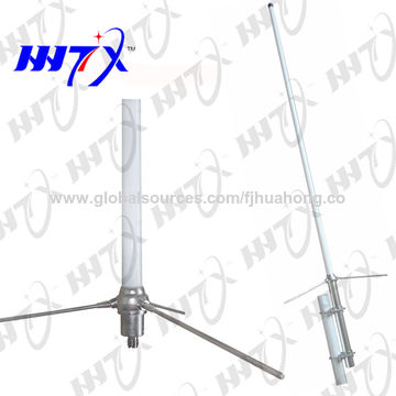 Vhf 136 174MHz cuttable 3.5dBi 1.2meter omni base station fiberglass ...