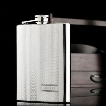 Bulk Flasks - 8oz Hip Flask In Bulk 