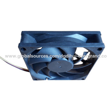 China Micro DC fan (ED8020S12H) small 8020 80 cooling on Global Sources ...