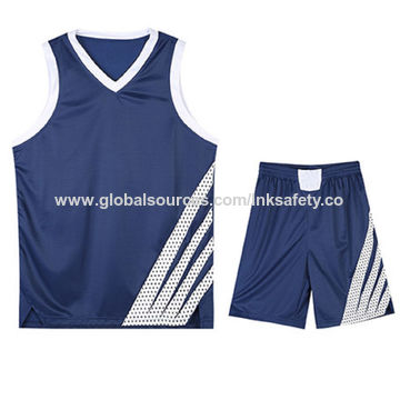 Wholesale red white blue basketball jersey For Comfortable