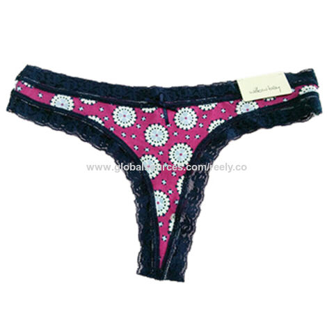 Fashion G String Thongs Cotton Panties For Women Thong Seamless