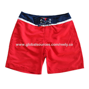 Buy Wholesale China Microfiber Polyester Men's Boardshorts Beach