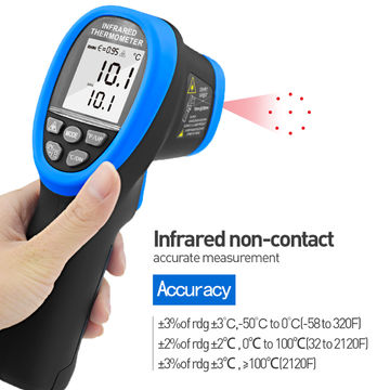 HP-980G Infrared Thermometer High IR Laser Temp Gun