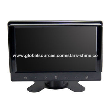 7 inch tft lcd car sun visor monitors display manufacturer