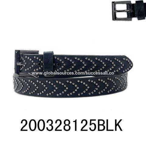Bestseller: Modischer Nietengürtel für Outdoor-Aktivitäten for sale at factory direct price