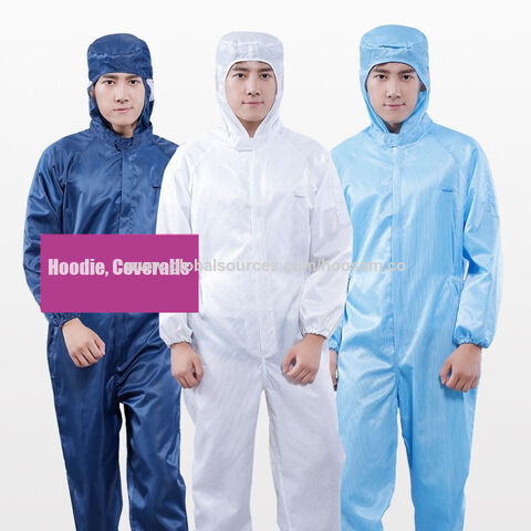 Arbeits-Overalls, gestreifter, staubdichter Hoodie