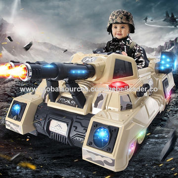 Army tank ride cheap on toy