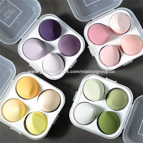 Ensemble d'Éponges de Maquillage Professionnelles pour Fond de Teint, Correcteur et Poudre - Application Parfaite pour Liquides, Crèmes et Poudres