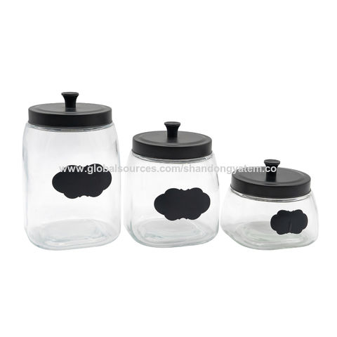 Buy Wholesale China 2 Gallon Glass Food Storage Jars With Metal Sealed Lid  Clear Glass Cookie Jar Glass Jars For Storage & Glass Jar at USD 2.05
