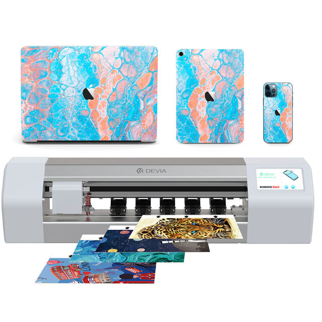 Máquina de corte plotter gráfico para adesivo de capa frontal e traseira, protetor de painel de laptop, fábrica Devia for sale at factory direct price