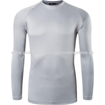 Custom Nylon Spandex Solid Men's UPF 50 