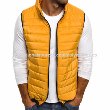 Mens Sleeveless Sweater Vest Autumn Fashion Slim Men Knitted Vests