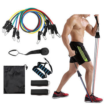Renranring Resistance Bands Set Exercise for Physical Yellow Red Blue for sale online