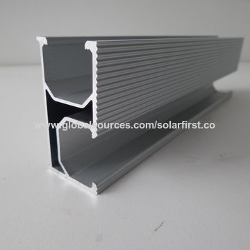 China Aluminum Profile Roof Rail For Solar Mounting Structure on Global ...