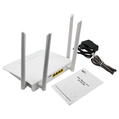 Modem routeur Mobile sans fil 300Mbps, wi-fi 3G/4G, GSM, Lte, Cpe, avec  Port Lan, prise en charge de la fente pour carte Sim