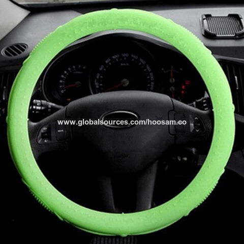 Housse de Volant Antidérapante en Silicone pour Voiture - Accessoires Auto en Gros