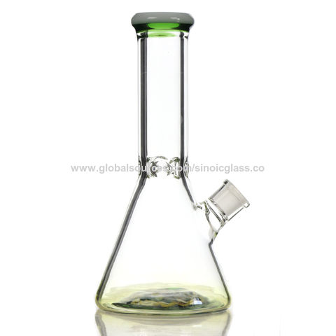 Buy Wholesale China Mini Clear Glass Bong Tube Beaker Glass Water