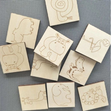 Buy Wholesale China 2021 Wood Animal Matching Memory Games For Kids ...