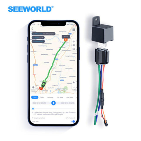 Traceur GPS Dispositif de suivi de véhicule Étanche Moto Voiture Mini GPS  Gsm Sms Locator avec suivi en temps réel