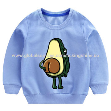 GJC Baby Girls Boys Sweatshirt Long Sleeve Cotton Tops Children Cartoon Animal Prints Pullovers for Kids 