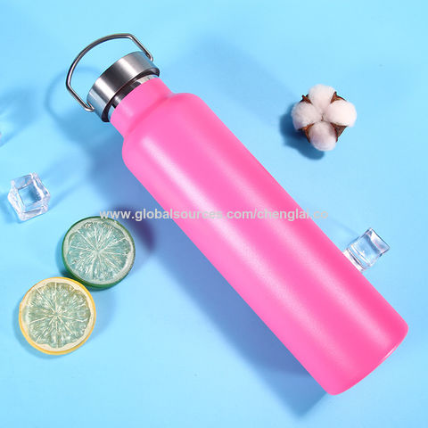 500 ML Stainless Steel Portable Thermo Vacuum Flask Insulated Bottle with  Cup lid & Rope Suitable