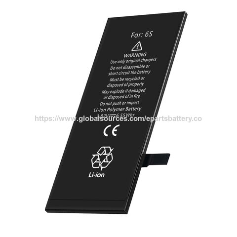 Batería de alta calidad para móvil iPhone 6s 1715mAh 3.82V para batería de iPhone