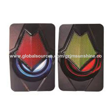 Buy Wholesale China Colorful Led Light Pc Speaker Wired Usb Power ...