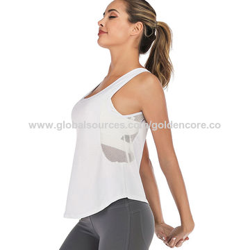 Wholesale Fashion New Style Women Running Workout Athletic Sports Tank Tops  - Explore China Wholesale Women's Sports Tanks and Women's Vest, Women Tank  Tops, Women Gym Tank Top