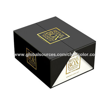 High-end Cardboard Double Door Box Custom Gift Packaging Wholesale