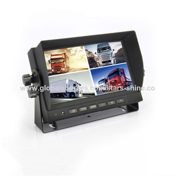 car rear view tft lcd monitor installation factory