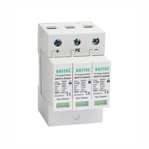 Buy Wholesale China Electrical Spd Dc 600v With Gdt 40ka Lightning ...