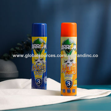 Insecticide Spray Natural Lemon Fragrance 400ml ARROW, Indoor Insect ...