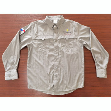Buy China Wholesale Men's Outdoor Stylish Breathable Custom Uv Protection Long  Sleeve Fishing Shirt & Fishing Shirts $9.5