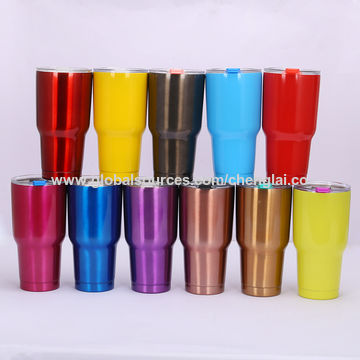 Sliner 4 Pcs Christmas Glitter Tumbler Set 20 oz Christmas Vacuum Insulated  Tumblers Xmas Glitter Coffee Tumbler Cup with Lids Christmas Holidays Gift