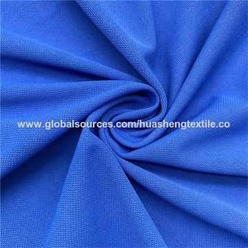 Buy Wholesale China 95%polyester 5%spandex Stretch Pique Fabric For  T-shirts & Stretch Pique Fabric at USD 1.8