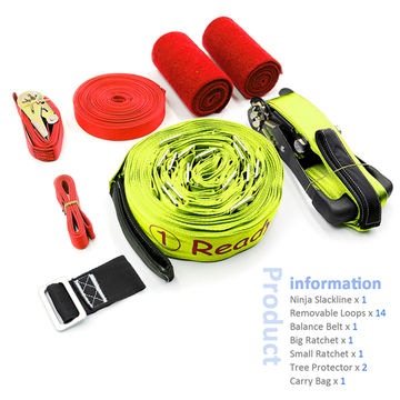 Ninja Slackline Set - raed slacklines