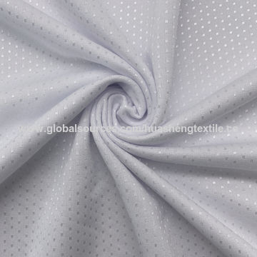 Buy Wholesale China 100% Polyester Shiny Jacquard Knit Mesh Fabric For  Tracksuit & Jacquard Mesh Fabric at USD 1.35