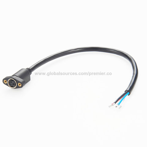 Buy Wholesale China Din 3 Pin Female Jack Panel Mount Cable & Mini 3 ...