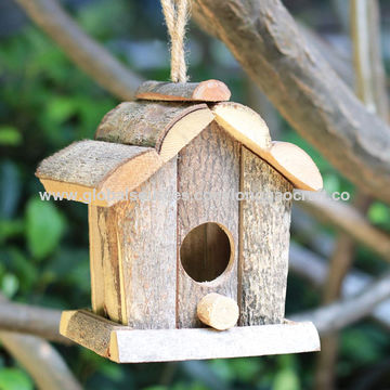 Mangeoire pour oiseaux en bois de cèdre