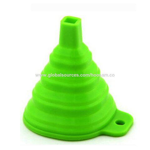 Embudo de Silicona Flexible Plegable FDA de Gran Venta for sale at factory direct price