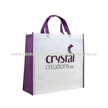 Larger Reusable Custom Printed Non-Woven Grocery Tote Bags