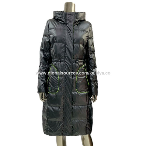 women's winter coat with side zipper