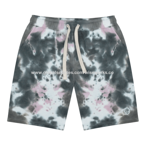 Buy Wholesale China Hot Sale Men's Tie Dye French Terry Fleece Casual  Shorts Wholesale & Tie Dye Fleece Shorts at USD 3.2 | Global Sources